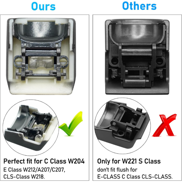 Sunroof Switch Button Mercedes W156, W176, W246, W117, A,B,CLA Class - A0009008003 Grey