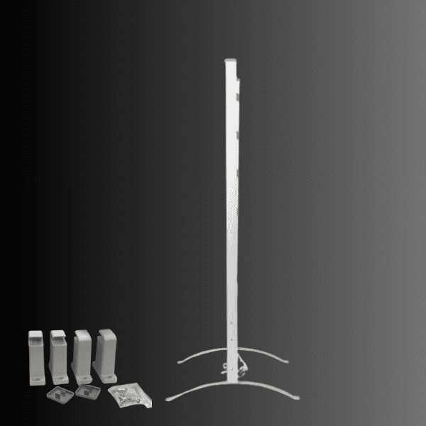 2-in-1 Electric Heated 6 Bar Lightweight Towel Rail