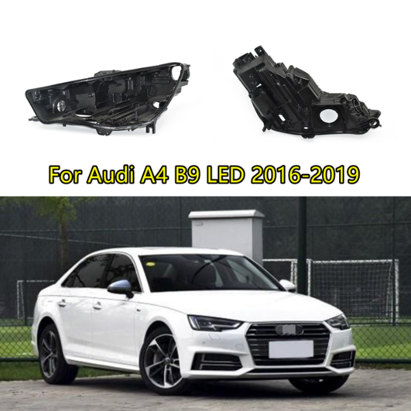 Audi A4 B9 Low Spec Headlight Back Cover Housing 8W0941006DDK - Right Side