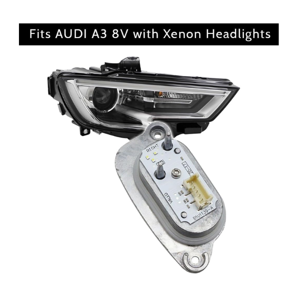 AUDI A3/S3 8V FACELIFT XENON HEADLIGHT DRL MODULE 8V0998474/8V0998473