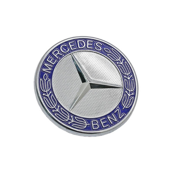 Mercedes-Benz Front Hood Emblem 57mm Blue - A2048170616