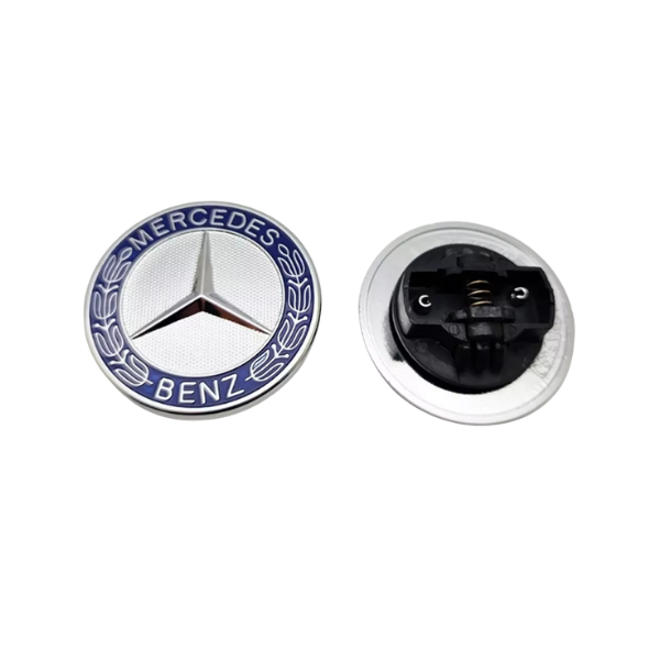 Mercedes-Benz Front Hood Emblem 57mm Blue - A2048170616
