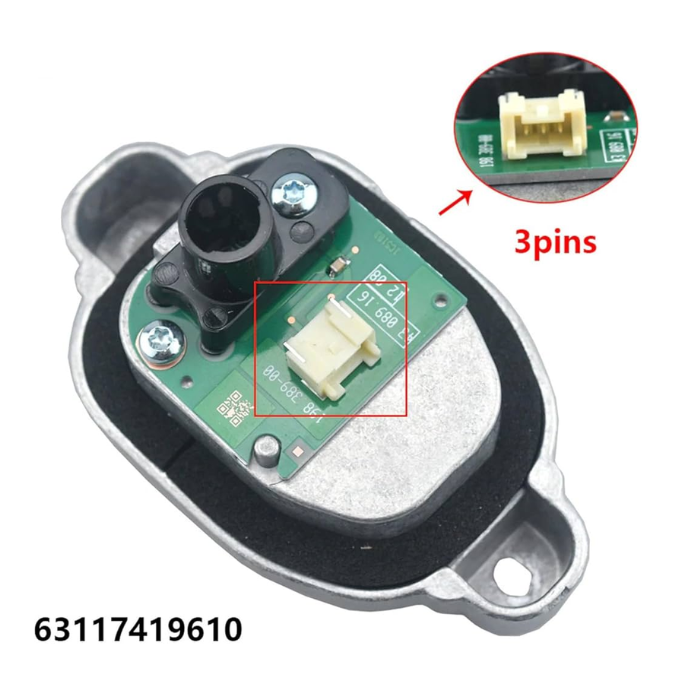 LED Headlights Can-bus Driver Module 63117419610 3pin for BMW