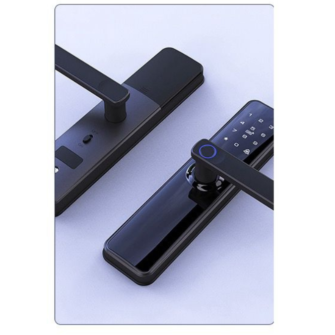 Smart Intelligent Wifi Door Lock - Black Tuya
