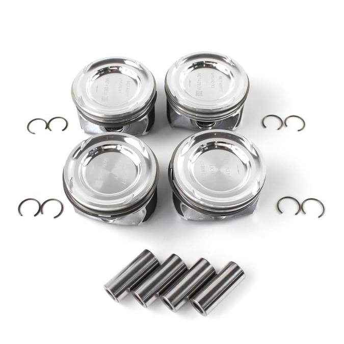 Single Piston & Ring Set Compatible with Mercedes C200 W205 – A2740301617