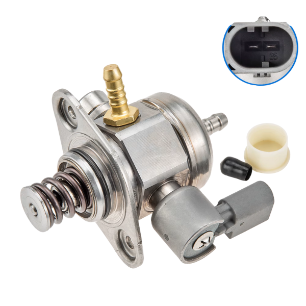 VW/AUDI HIGH PRESSURE FUEL PUMP 2 PIPE 06D127025D 06K127025E