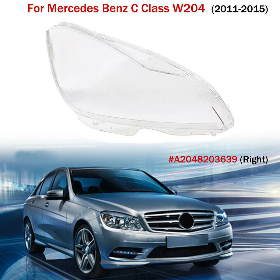 Headlight Lens for Mercedes C Class W204