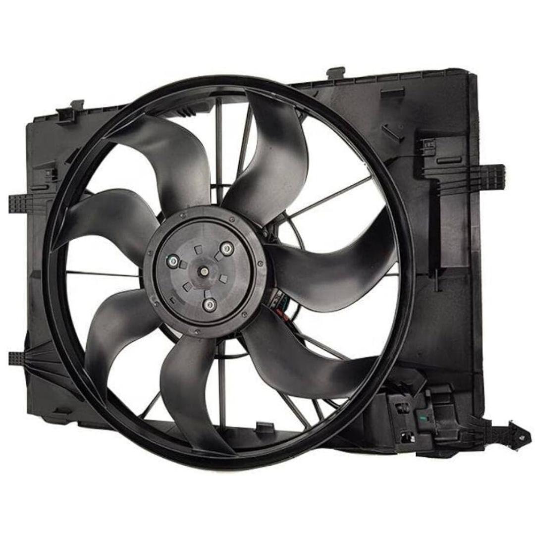 MERCEDES W205 C CLASS 274 RADIATOR FAN WITH SHROUD - A0999061800