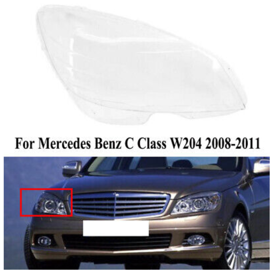 Headlight Lens for Mercedes C Class W204