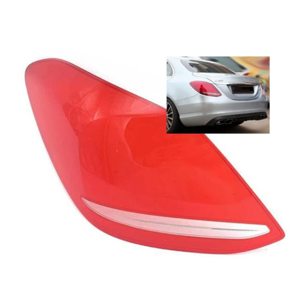 Mercedes-Benz C-Class W205 15-18 Tail Light Lens - Left Side