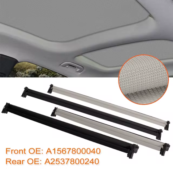 Front Panoramic Sunroof Cover For Mercedes C-Class W205- A2057800340 - Grey