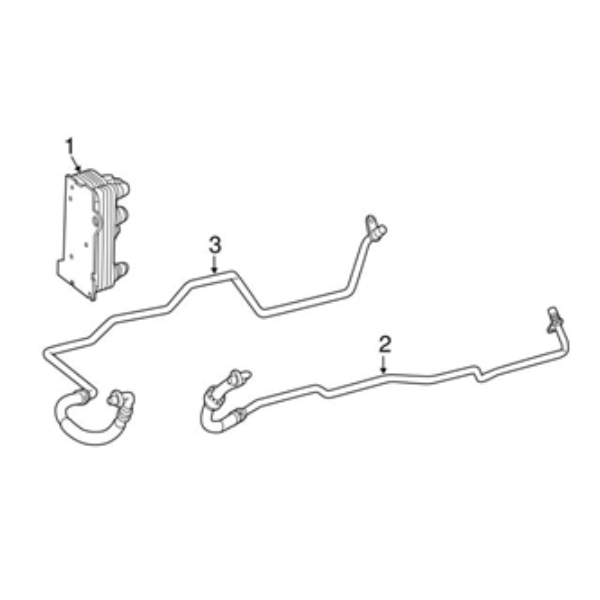 Gearbox Oil Cooler for Mercedes W205 0995002500