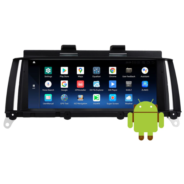 BMW F25 X3 8.8" 14-16 NBT XRC Android Navigation with Apple CarPlay and Android Auto 2GB 32GB