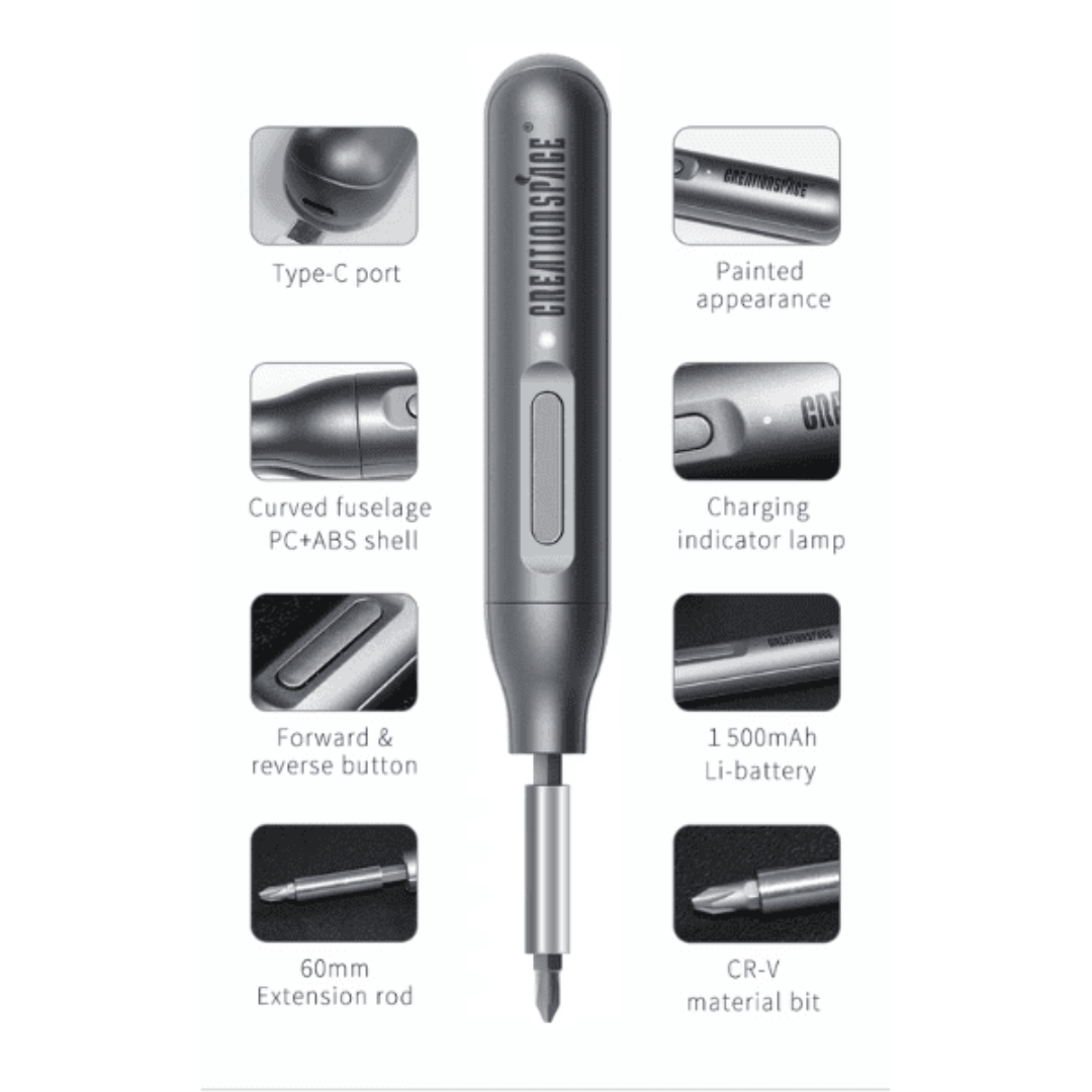 Creation Space CS2001 Mini Electric Screw Driver