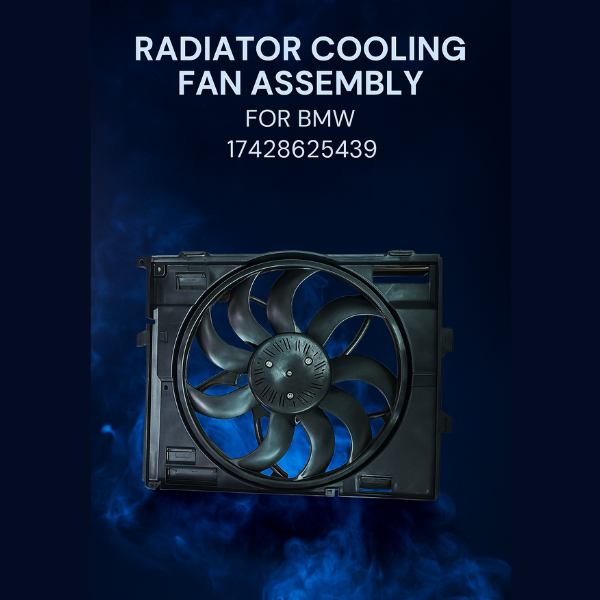 Radiator Cooling Fan Assembly For BMW - 17428625439