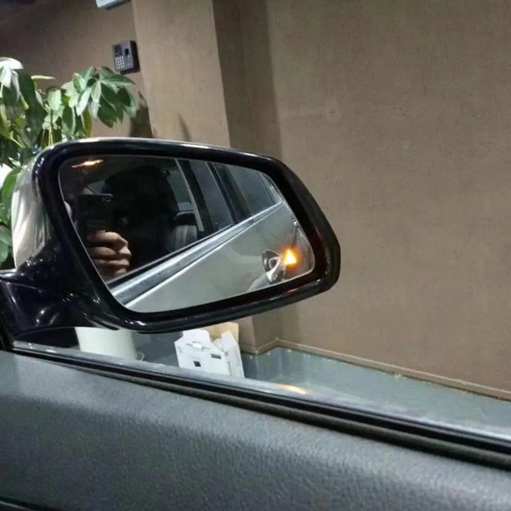 BMW F30 Mirror Glass with Blind Spot Assist - 51167285001 Left Side