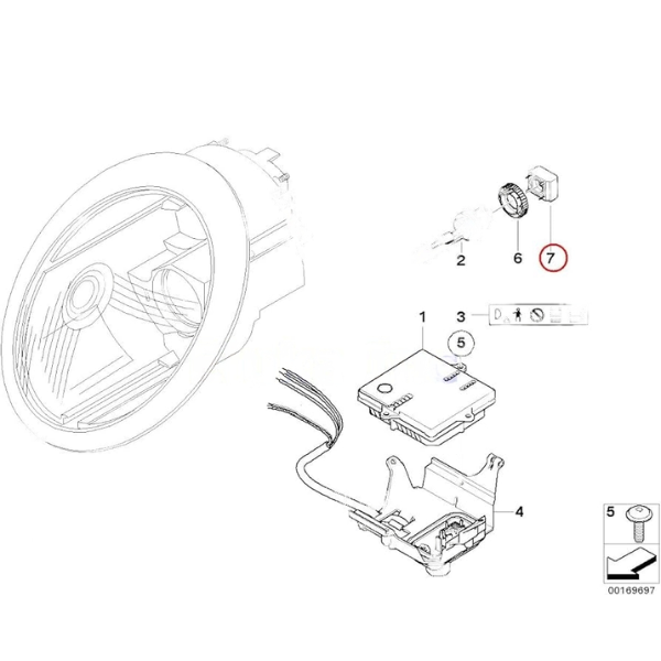 XENON HEADLIGHT LIGHTER IGNITER - 1307329076