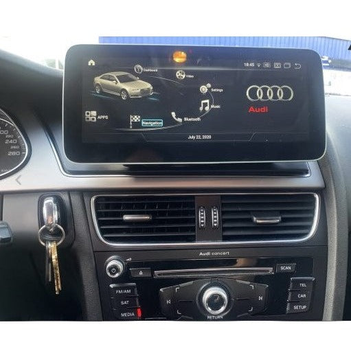 AUDI A4 / A5 (09 – 16) OEM FIT 10.25″ HD Touch-Screen Android Navigation System with CarPlay/Android Auto