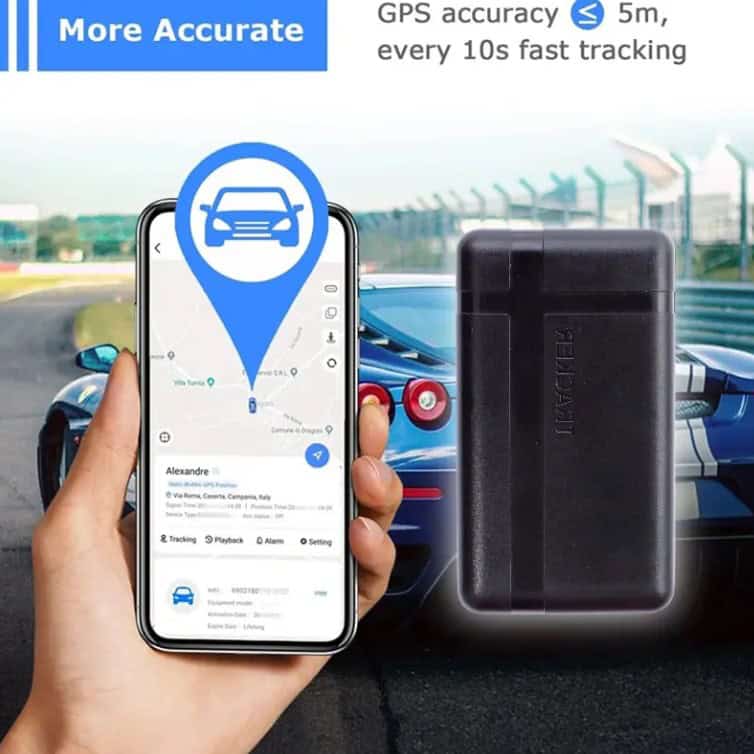 Online 4G Sim Card Tracker 3 year Battery live Vehicle and Car Tracker with GPS Positioning Waterproof Function