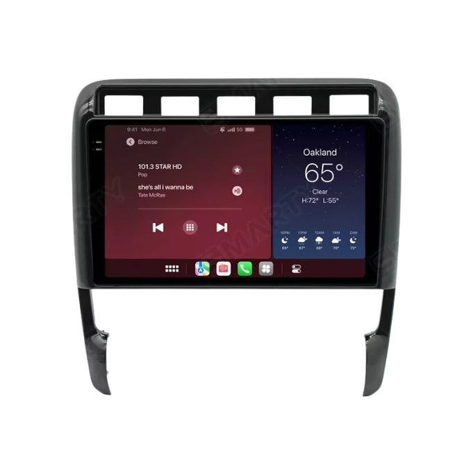 9-inch Android GPS and Entertainment System for Porsche Cayenne (2003-2013)