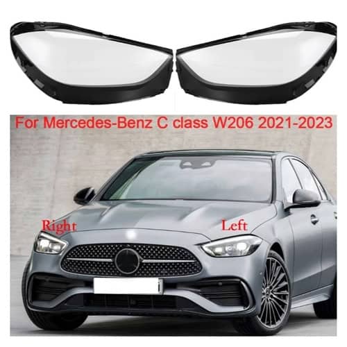 Mercedes W206 21-23 Headlight Lens Replacement