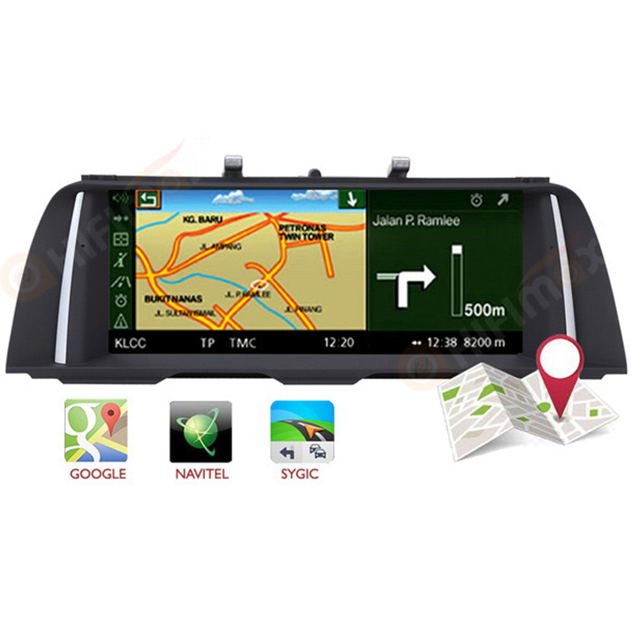 10.25''Android 13 Navigation GPS For BMW 5 Series F10/F11(2013-2016) NBT