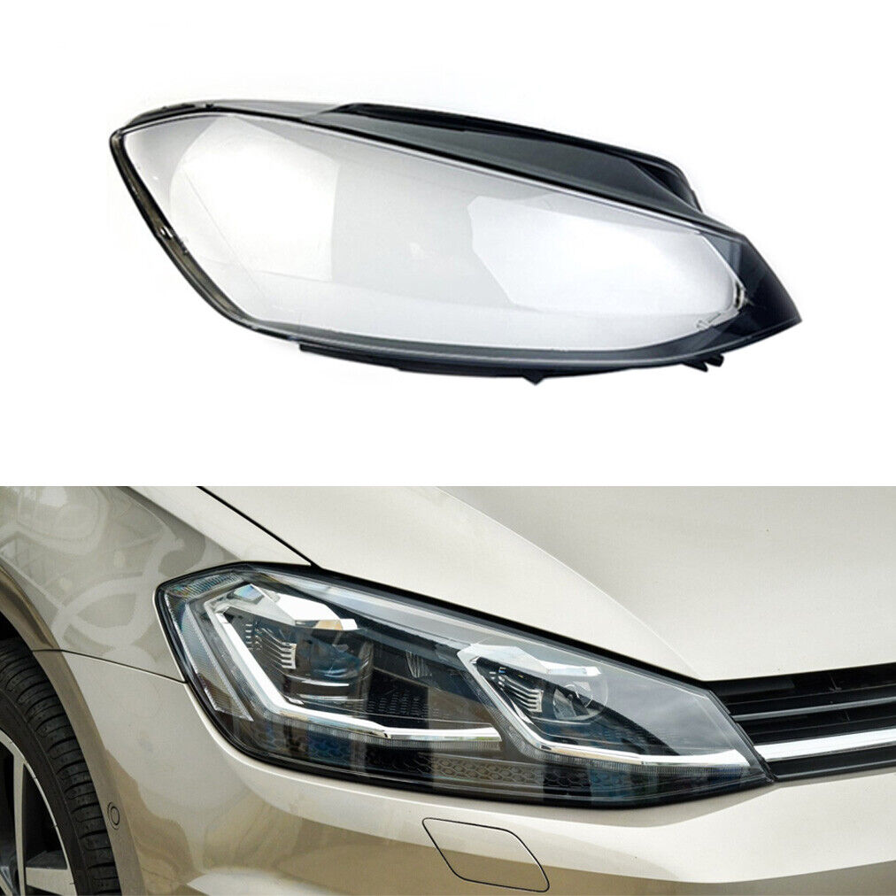 Headlight Replacement Lens For VW Golf 7.5