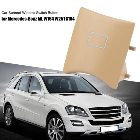 Sunroof Switch Button for Mercedes ML-Class W164 - 16482071858K67 Beige