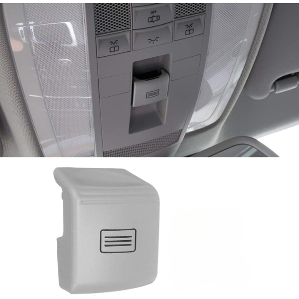 Sunroof Switch Button Mercedes W156, W176, W246, W117, A,B,CLA Class - A0009008003 Grey