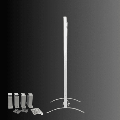 2-in-1 Electric Heated 6 Bar Lightweight Towel Rail