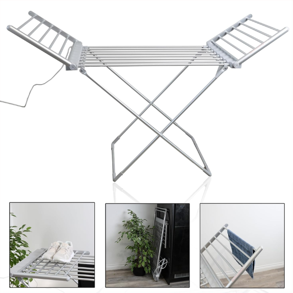 Electric Foldable Clothes Air Drying Rack