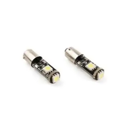 T4W/ BA9s 3SMD LED Tower - 2 Pcs white