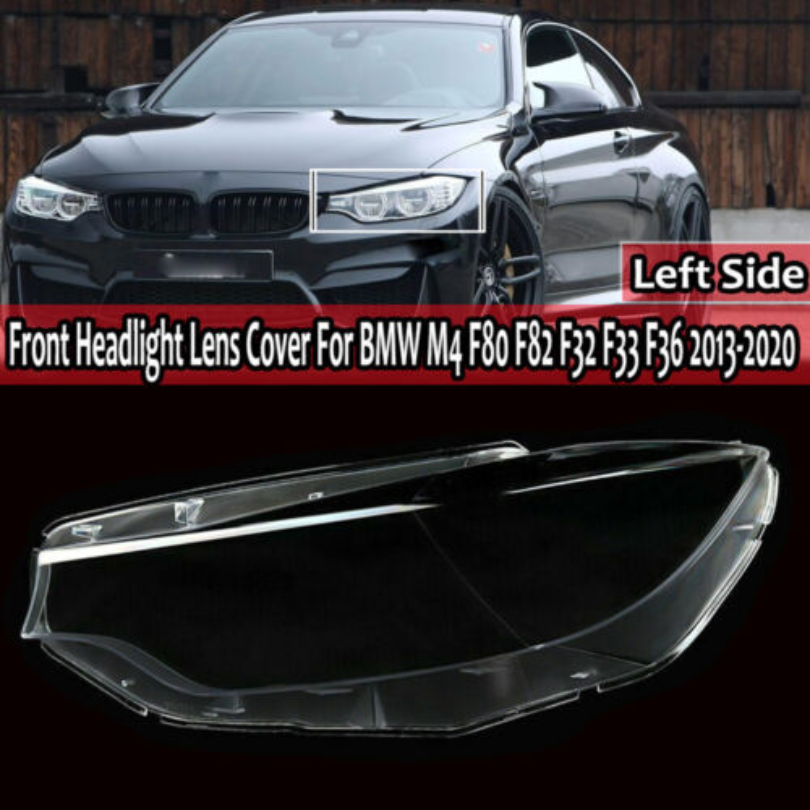 Headlight Lens Cover Replacement for BMW 4 Series F32 (2017-2020)