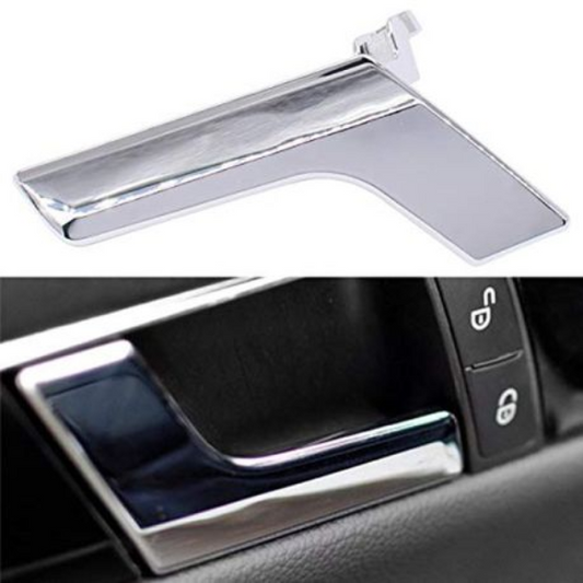 CHROME INTERIOR DOOR HANDLE REPLACEMENT FOR W204 LEFT SIDE