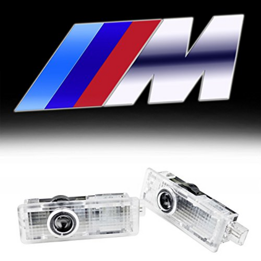 BMW M Sport Car Door Logo Shadow Lights - Set of 2