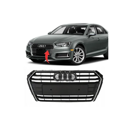 Audi A4 B9 Front Main Grille - 8W0853651 NO BADGE