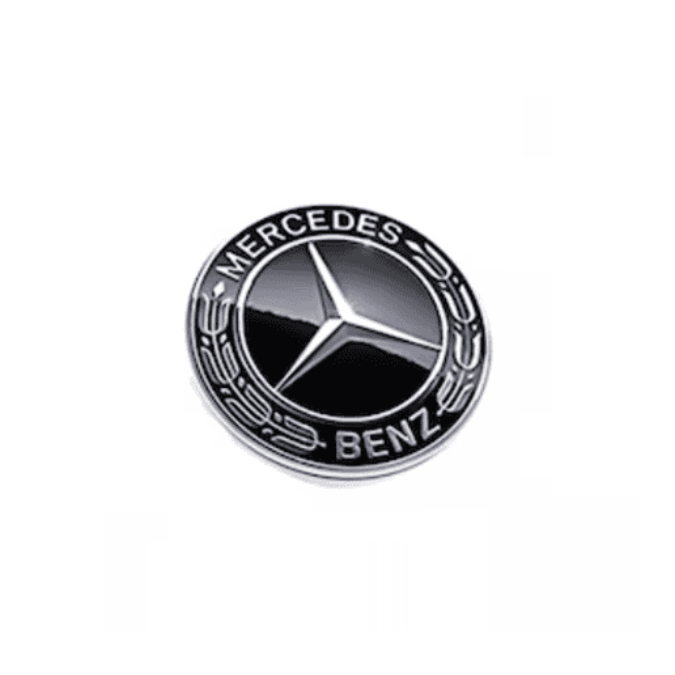 Mercedes Benz 57mm Bonnet Badge - A2188170116 Black Colour