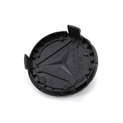 Mercedes Centre Wheel Hub Cap 75mm - Single Black