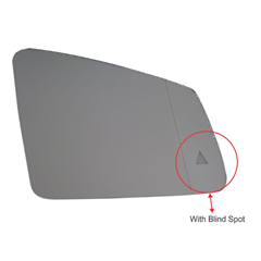 Mercedes Benz W204 Mirror Glass with BMS - A2128102921 930-0017-001 A3159546 V:592070