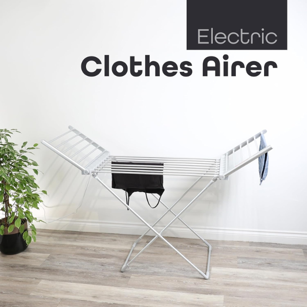 Electric Foldable Clothes Air Drying Rack