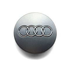 Audi Center Wheel Caps covers 60mm Grey - 4B0601170
