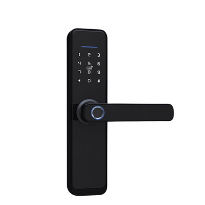 Smart Intelligent Wifi Door Lock - Black Tuya