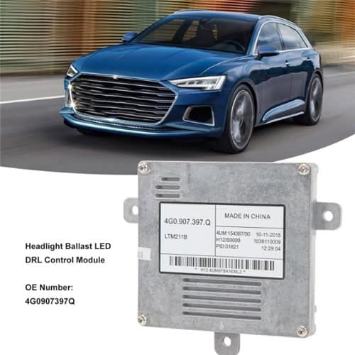 Headlight Ballast LED DRL Control Module - 4G0907397Q