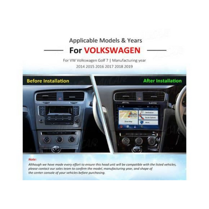 10-Inch Android Car Radio Navigation Unit for VW Golf 7 (2014–2019)