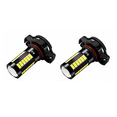 PSX24W LED Spot Light Bulbs - Set of 2 - Yellow