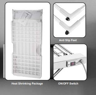 Electric Foldable Clothes Air Drying Rack