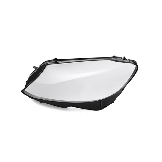 Headlight Glass Lens Plastic Cover OEM for Mercedes W205 (15-17) WITH LOGO Left Side - A2059067303DDZ