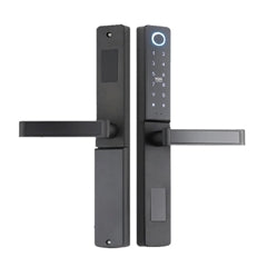 Smart Biometric Door Lock for Aluminum Doors - Black Color - TT Lock Bluetooth