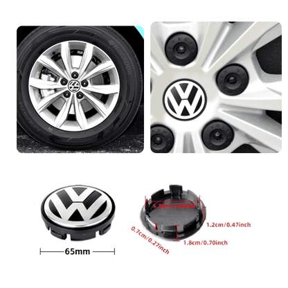 New style slim VW Center Hub Cap 56mm - 5H0601171