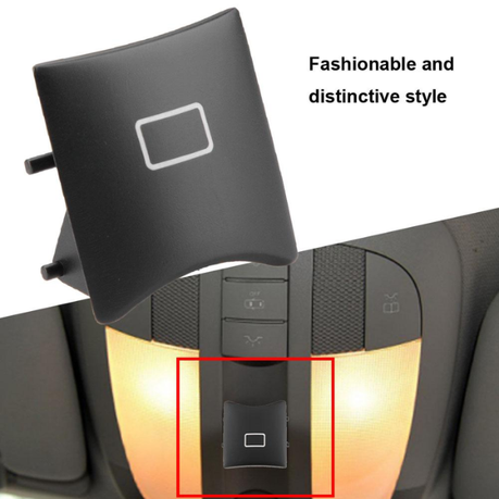 Sunroof Switch Button for Mercedes ML-Class W164 - 16482071858K67 Black